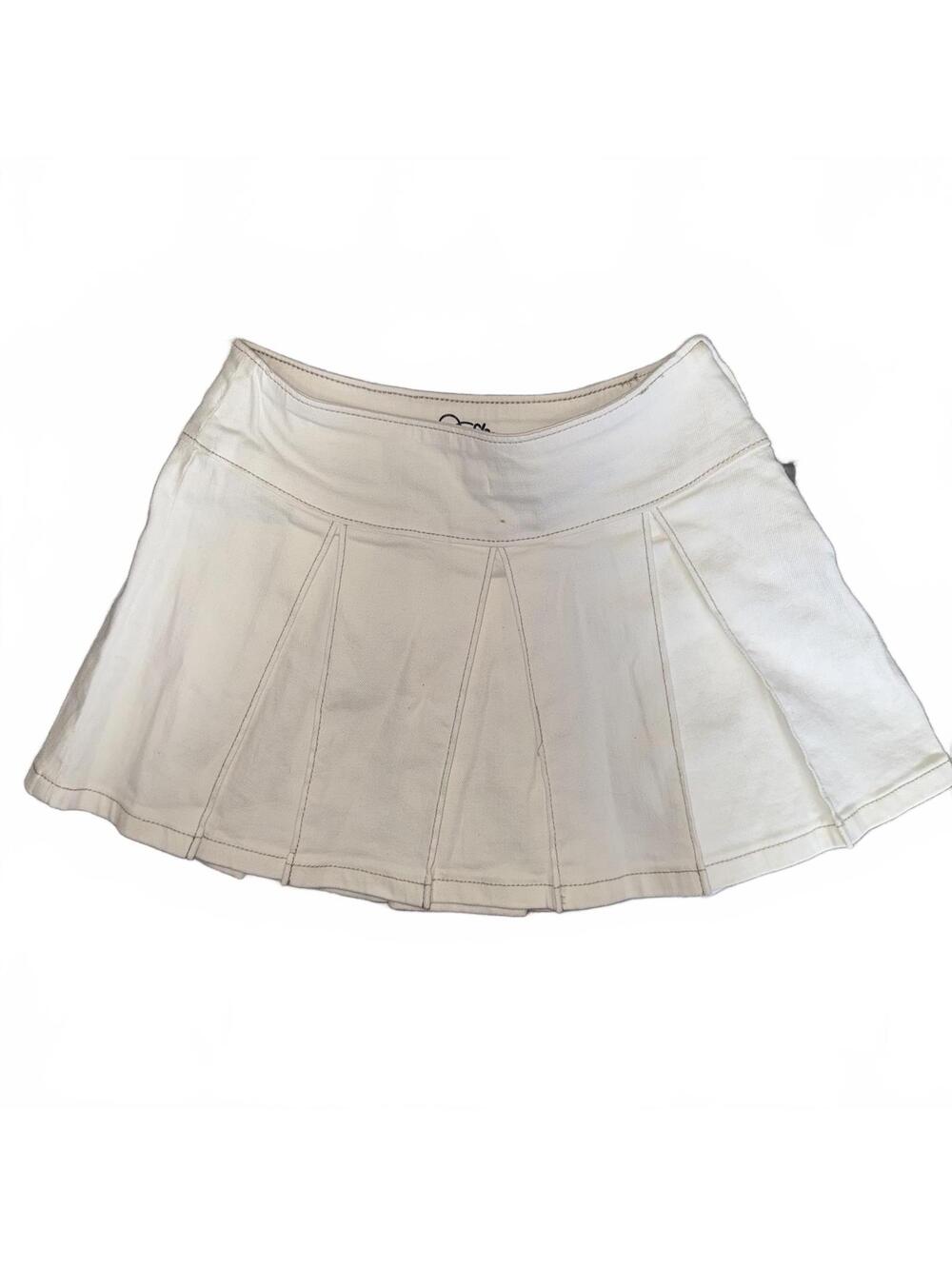 Girls White Pleated Skirt Size Small 6-7 Art Class NWT Tennis Skirt